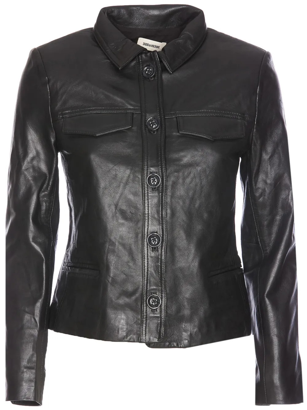 Liam leather jacket | Farfetch Global