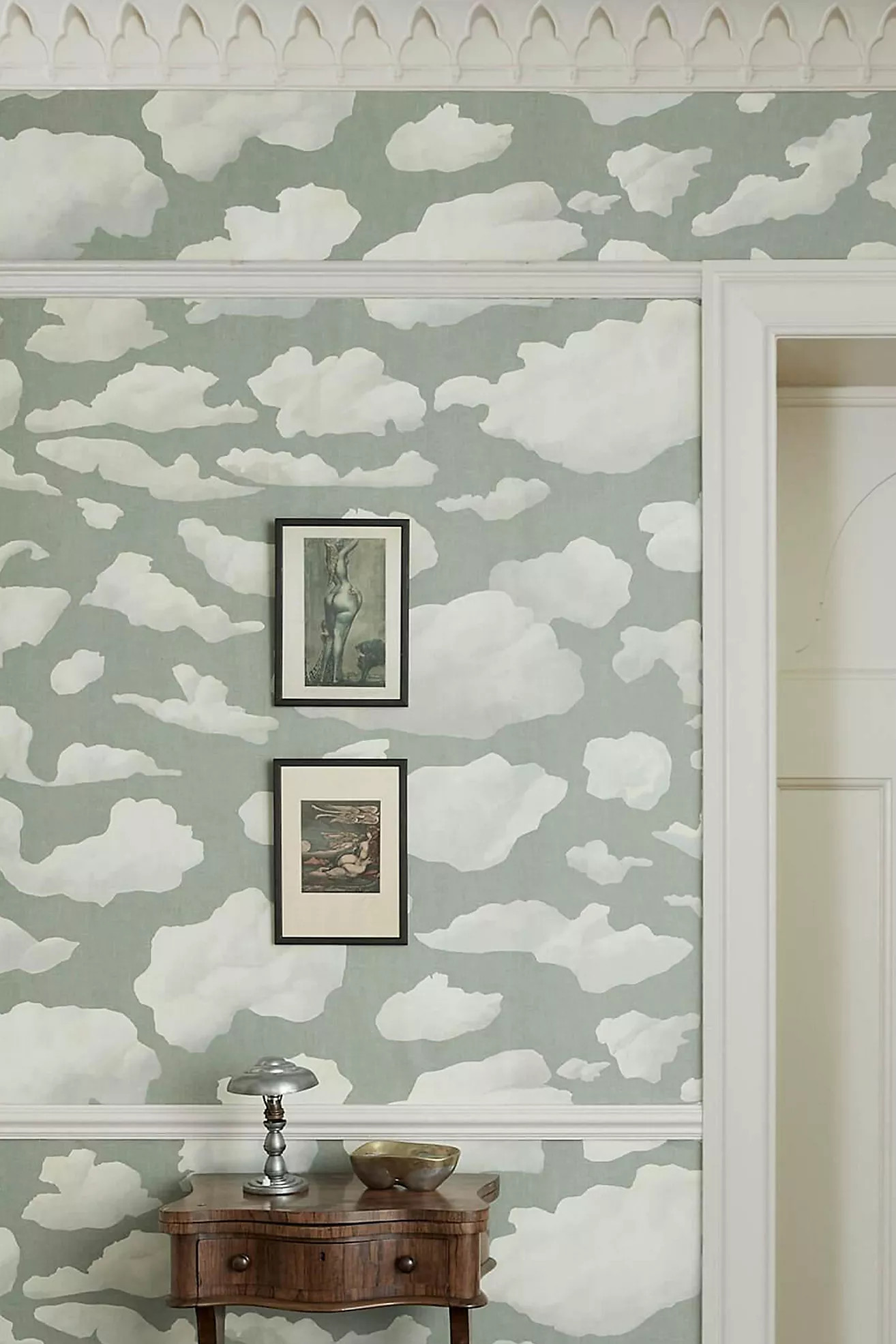House of Hackney Stratus Cloud Wallpaper | Anthropologie (US)