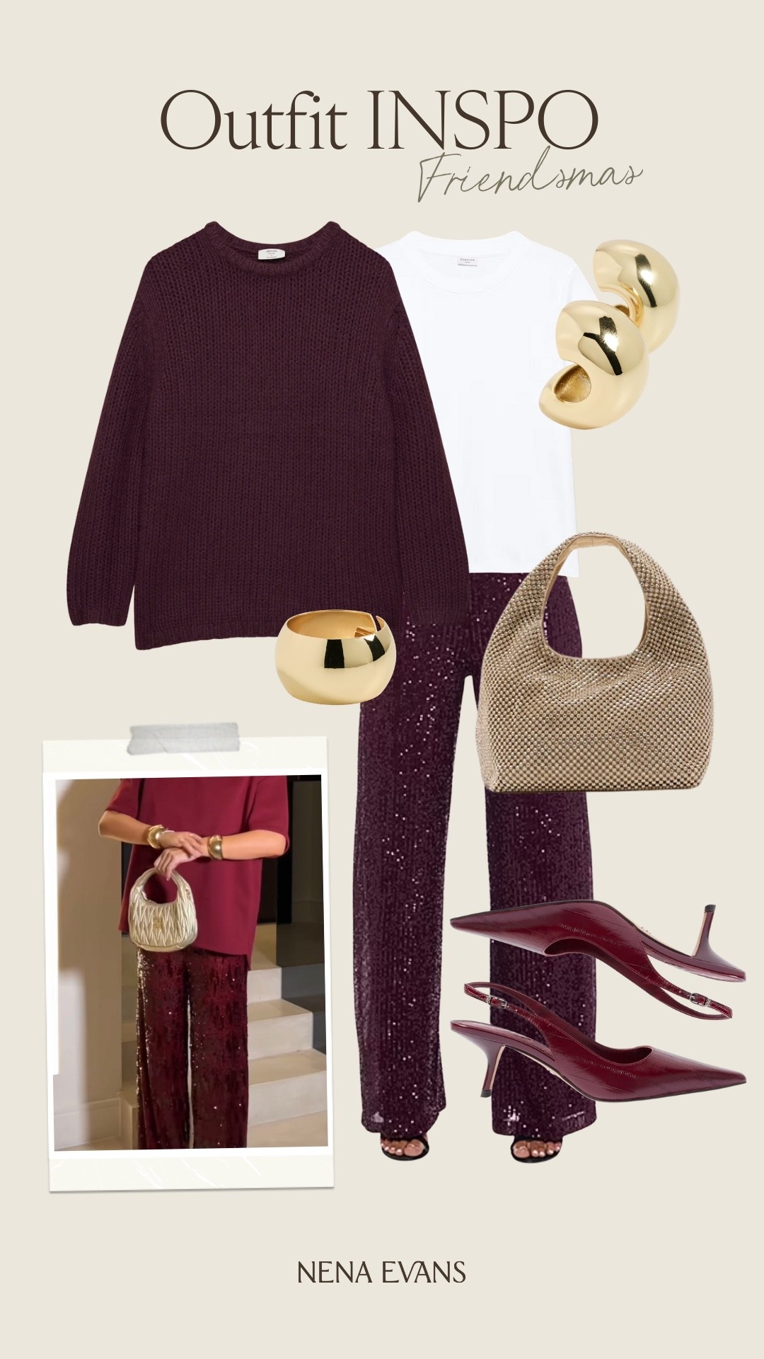 Holiday Outfit Inspo: Friendsmas ✨ Holiday outfit Winter outfit Winter fashion Sequin pants Party outfit

#LTKHoliday #LTKFindsUnder100 #LTKSeasonal