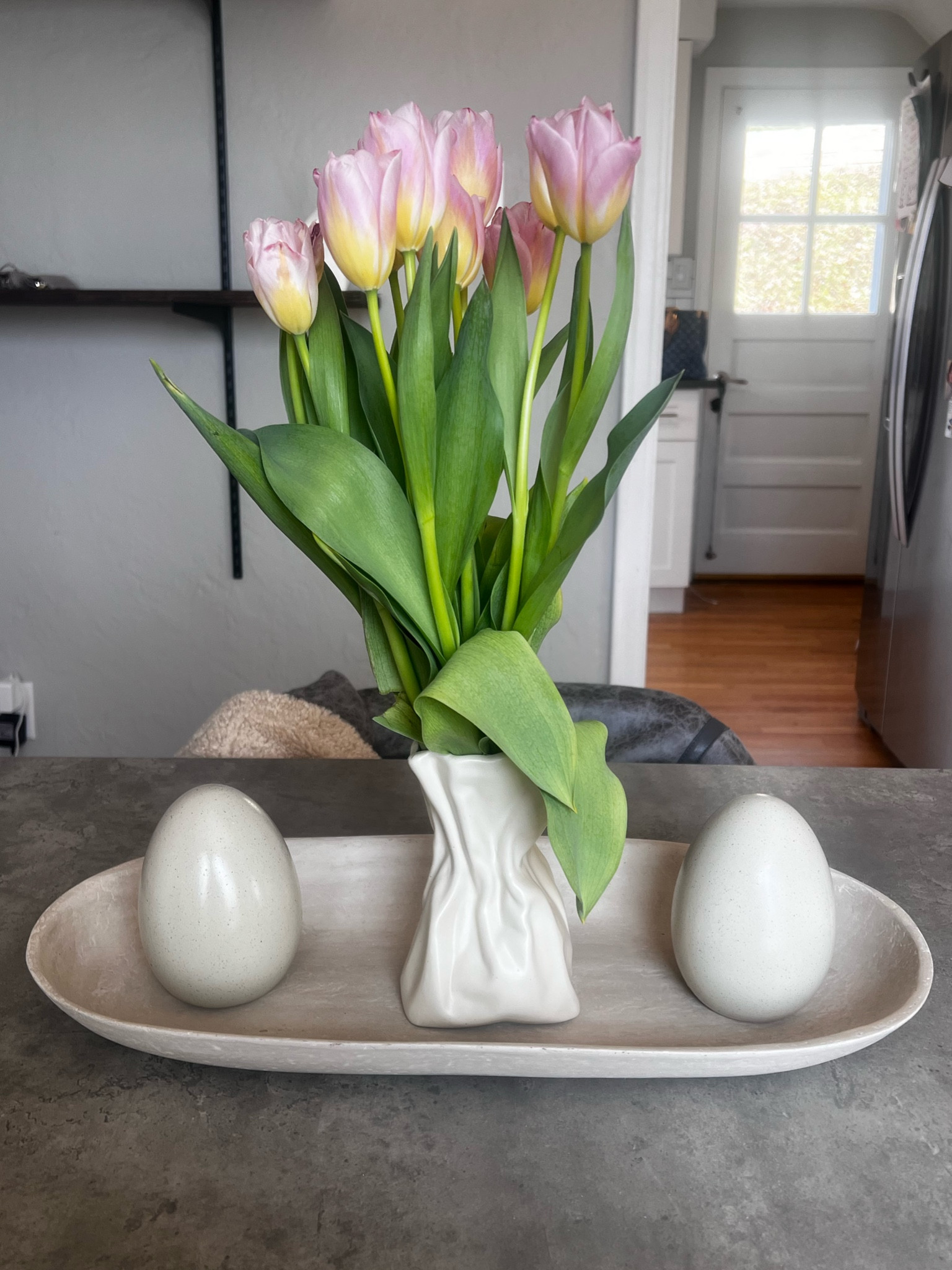 Obsessed with this little centerpiece situation I created 🤍

#LTKSeasonal #LTKhome #LTKSpringSale