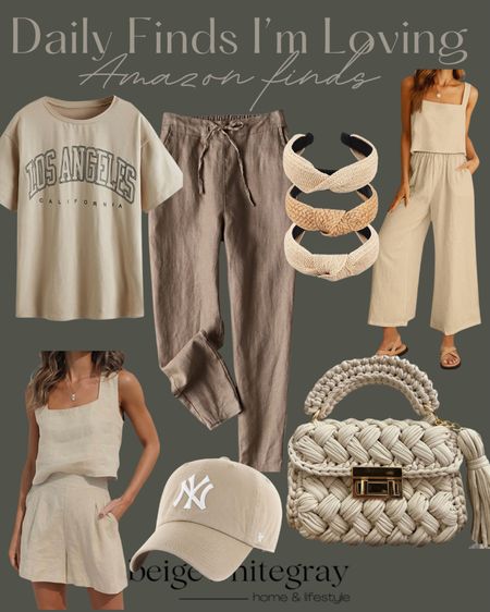 Amazon fashion finds! If your a neutral lover like home check out these gorgeous finds!! My favorite is the amazing woven handbag!!

#LTKhome #LTKstyletip #LTKFind