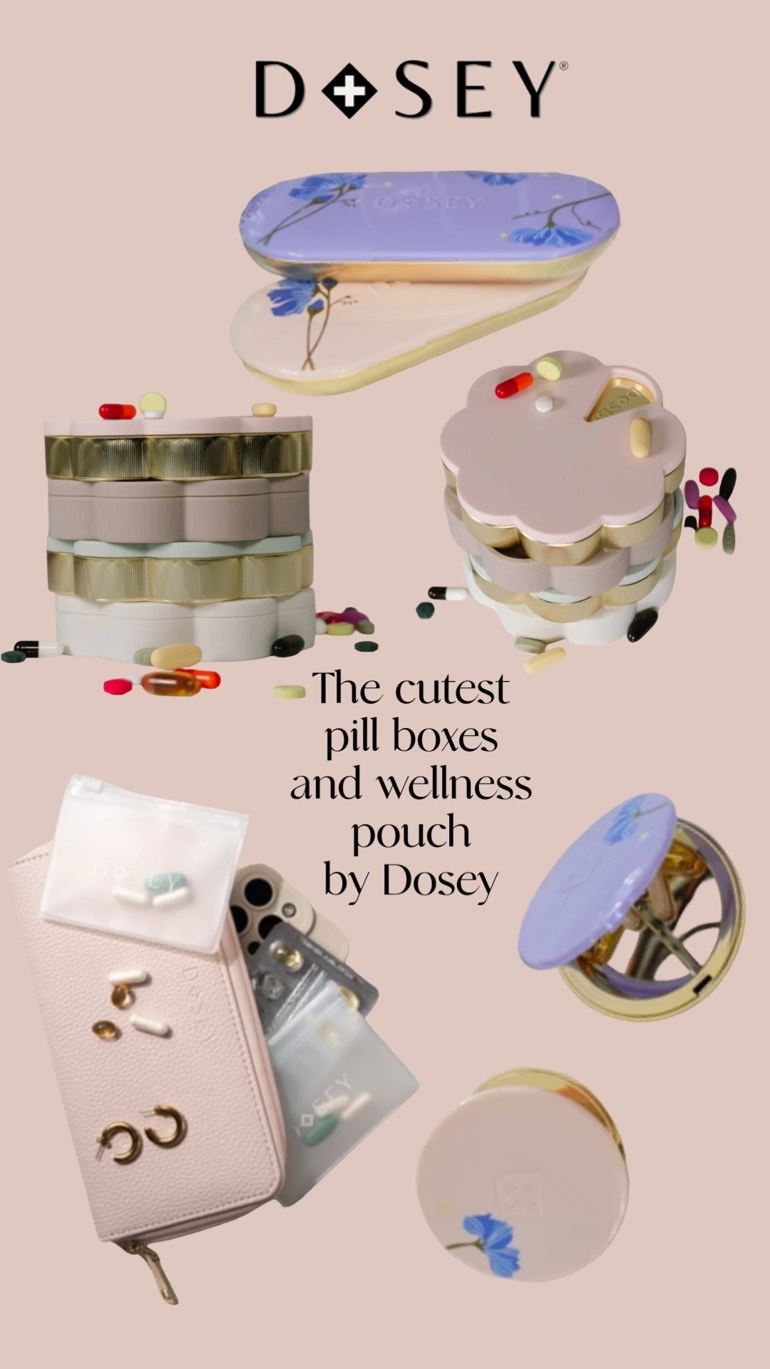 The CUTEST pill boxes ever designed.
Great for stocking stuffers and travel gifts.

#LTKHoliday #LTKGiftGuide #LTKselfcare