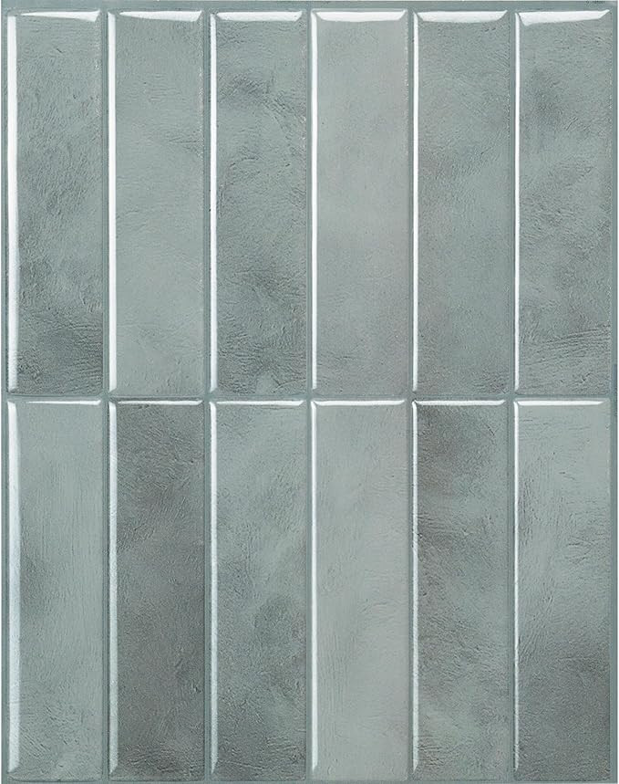 Amazon.com: SMART TILES Peel and Stick Backsplash - 5 Sheets of 11.43" x 9" - 3D Adhesive Peel an... | Amazon (US)