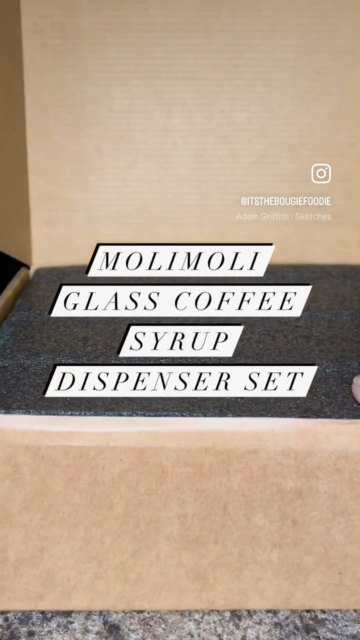 This set of 2 Molimoli Glass Coffee Syrup Dispensers keeps your home coffee station organized and clean.

It comes with premade labels, and two blank labels to write in any other coffee syrup flavors, and a funnel for easy pouring. You could even use these in the bathroom as a mouthwash dispenser.

Update your coffee bar now with these glass Molimoli Coffee Syrup dispensers. 

#LTKVideo #LTKhome #LTKfindsunder50
