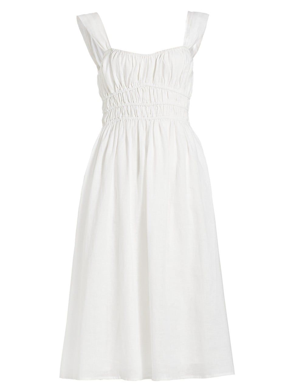 Emory Smocked Midi Dress | Saks Fifth Avenue