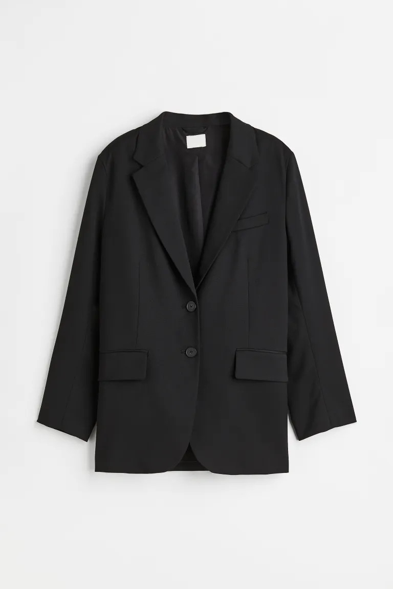 Oversized Single-breasted Jacket | H&M (US + CA)