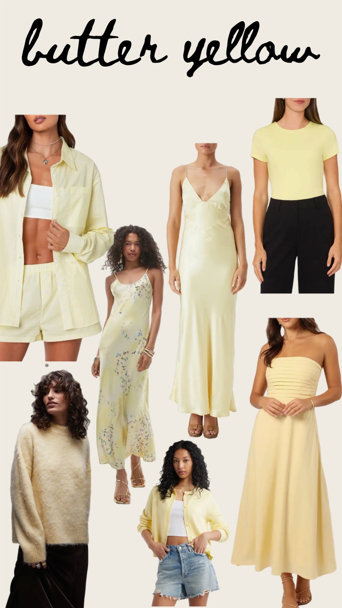 Loving butter yellow for spring 🌼 

#LTKStyleTip #LTKSeasonal