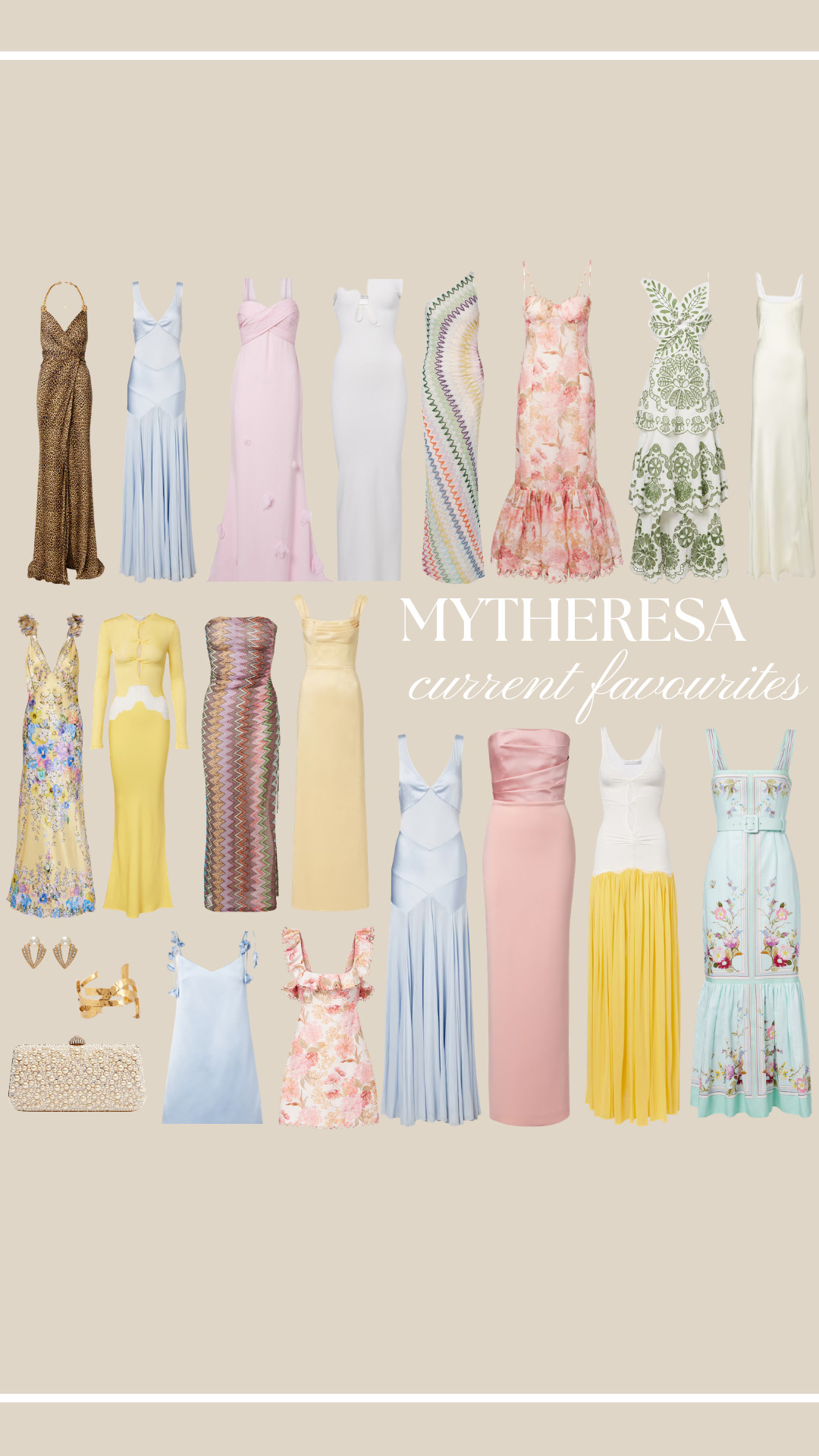 Shop My Current Favourites On Mytheresa
wedding guest edit, Summer Dress, spring outfit inspo, spring Colours, Satin Dress, Floral Print  

 #LTKspring #LTKeurope #LTKpartywear