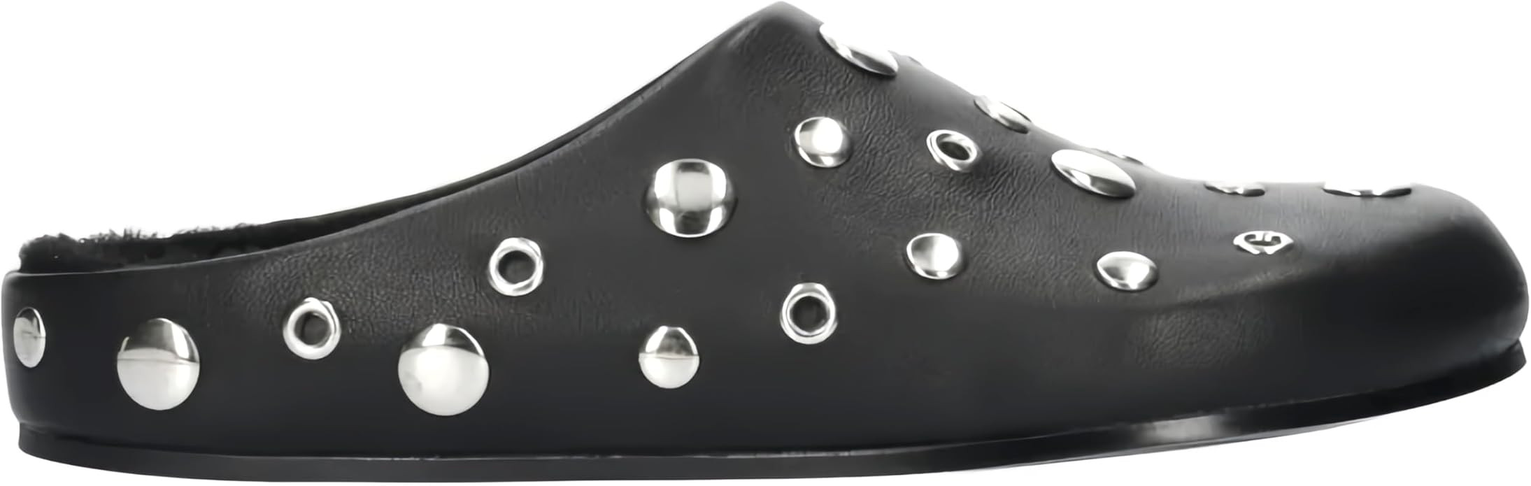 Clogs for Women Studded Closed Round Toe Flat Mules Slip On Comfortable Casual Fashion Slippers S... | Amazon (US)