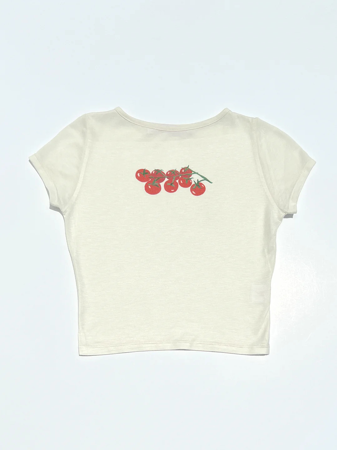 Alex Tee - Bianco/Pomodoro | Lisa Says Gah