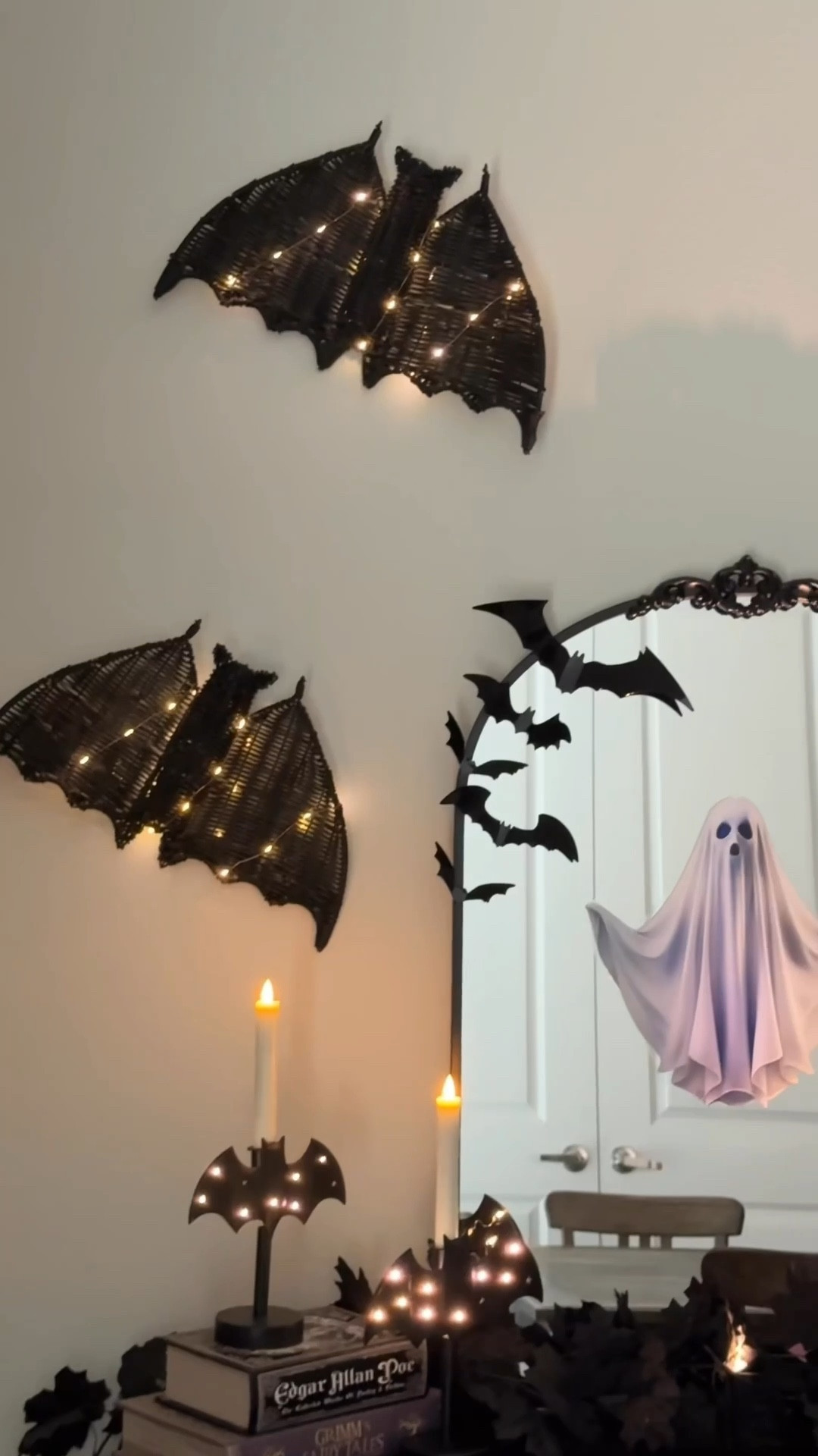 These $12 bats are viral for a reason! I love them and just decided to add some lightsStar

#LTKHome #LTKSeasonal
