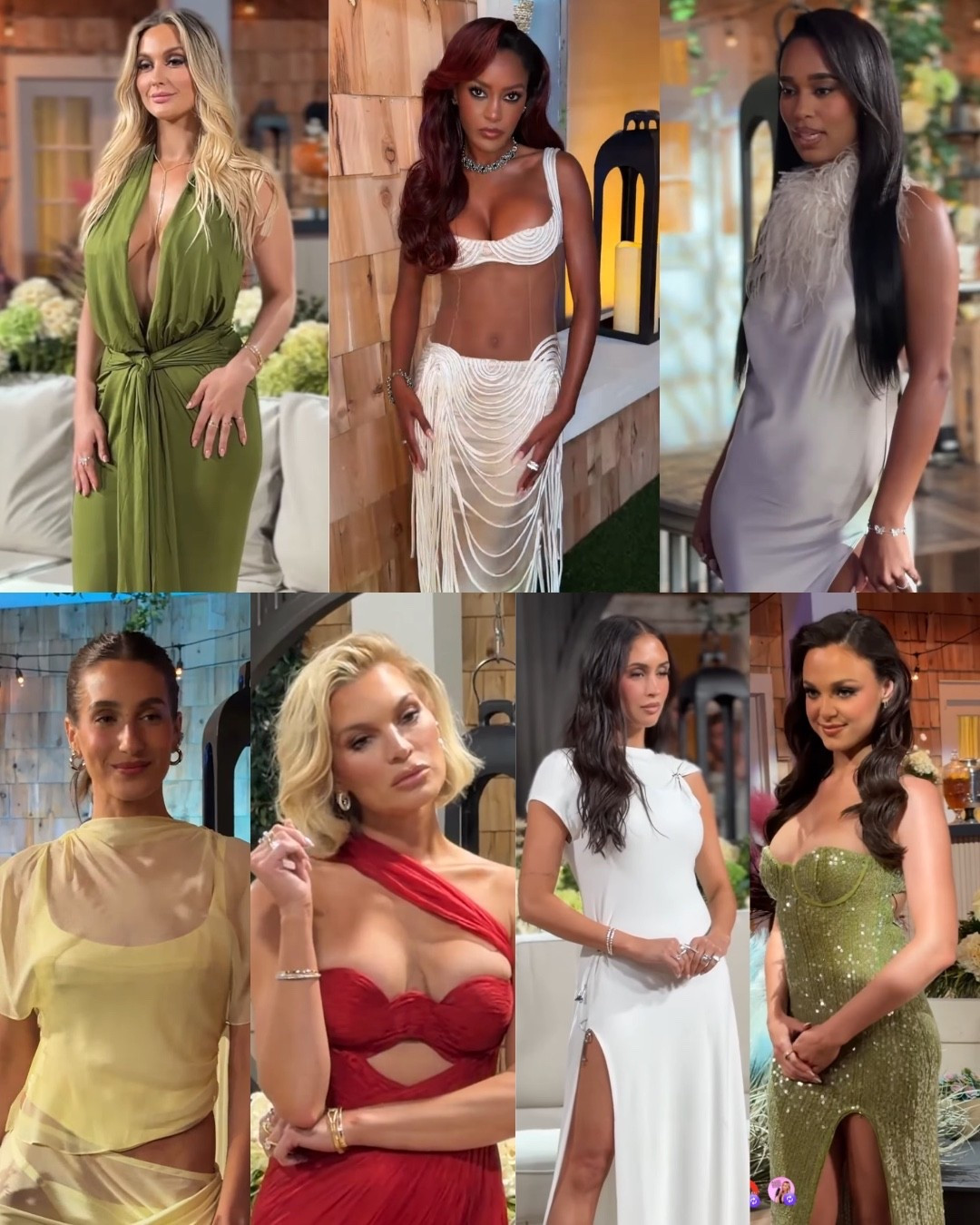 Summer House Season 10 Reunion Looks // Not Linked: Amanda Batula’s Yellow Dress (still looking) and Ciara Miller’s Look is Di Petsa SS26 // Similar Linked