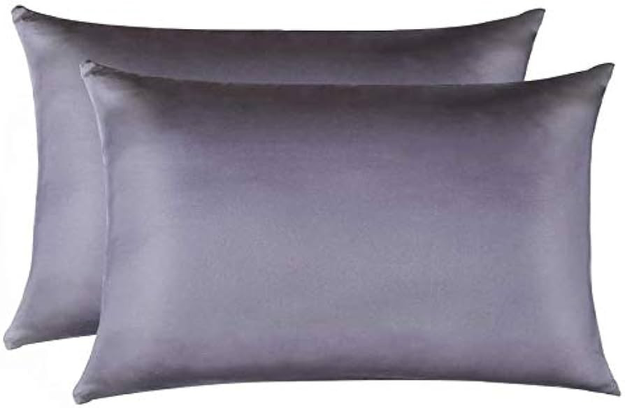 Jocoku 100% Mulberry Silk Pillowcases Set of 2 for Hair and Skin and Super Soft and Breathable Ki... | Amazon (US)
