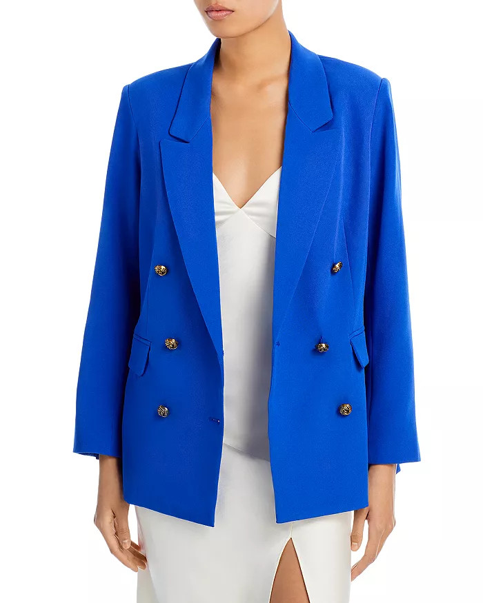 Oversized Twill Knot Button Blazer - 100% Exclusive | Bloomingdale's (US)