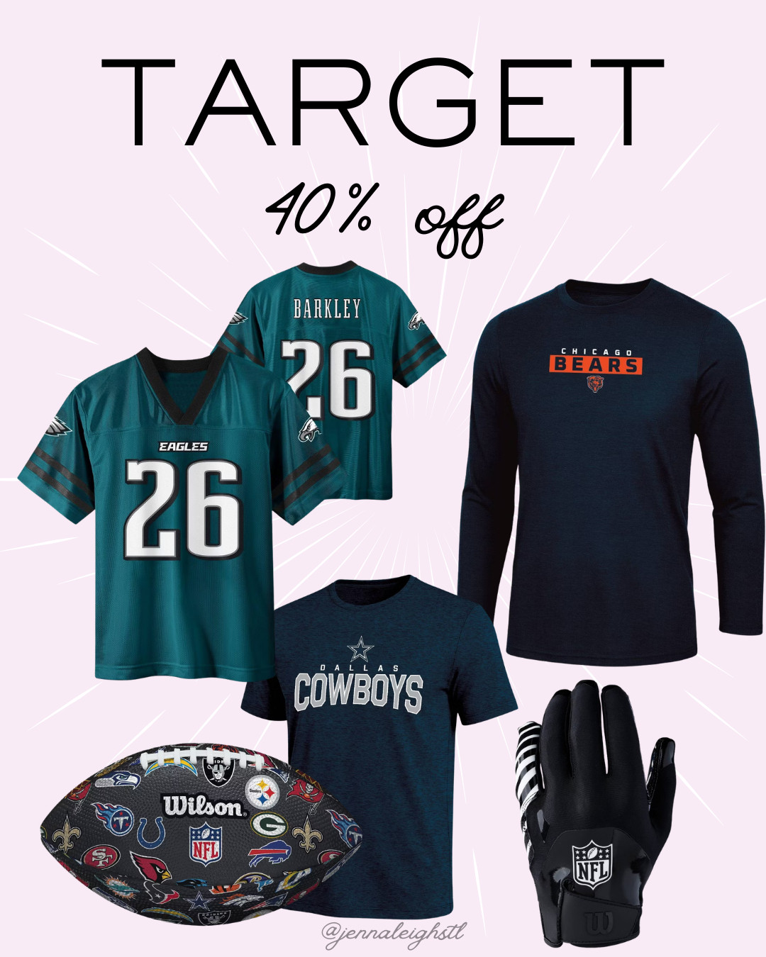 Target Circle Deal Days has 40% off select NFL licensed items! 🏈 Such a good time to grab NFL gear for yourself or your favorite football fan while it’s on sale. 

 #LTKSaleAlert #LTKKids #LTKMens