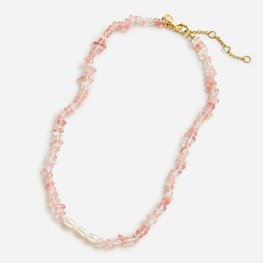Quartz flake necklace | J. Crew US