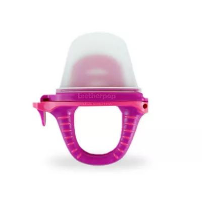 teetherpop™ Fillable Baby Teether Popsicle in Fuchsia | Bed Bath & Beyond