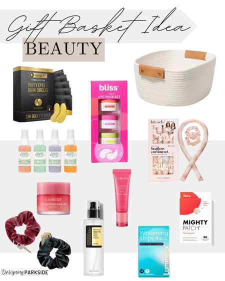Beauty focused gift basket 

Beauty products, gifts for him or her, gift basket, products, trending beauty products 

#LTKbeauty #LTKfindsunder50 #LTKGiftGuide