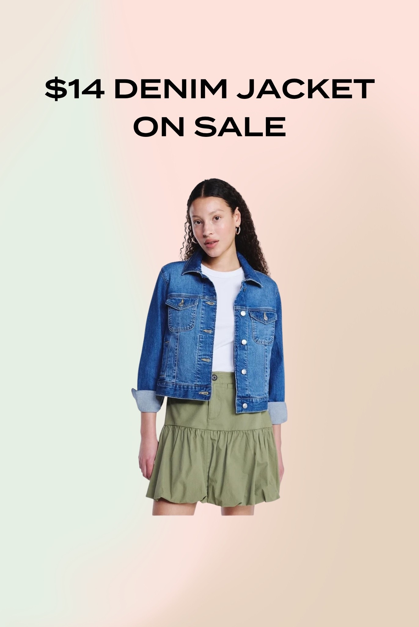 Just $14 denim jacket on sale at Walmart!! 👏🏾

#LTKSaleAlert #LTKSeasonal #LTKootd
