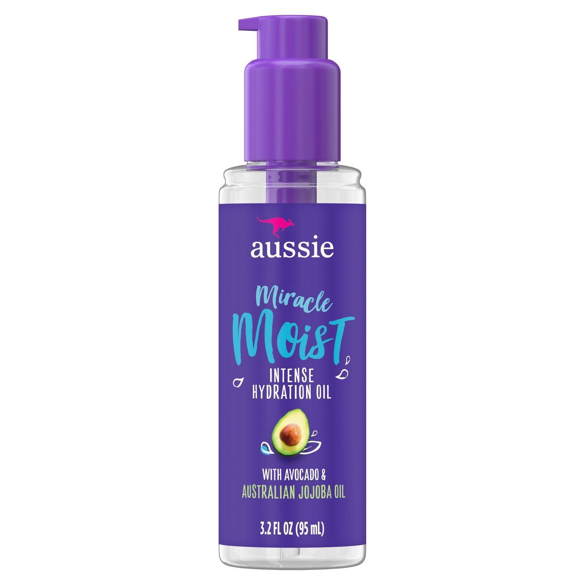 For Dry Hair - Aussie Miracle Moist Intense Hydration Oil with Jojoba Oil - 3.2 fl oz | Target