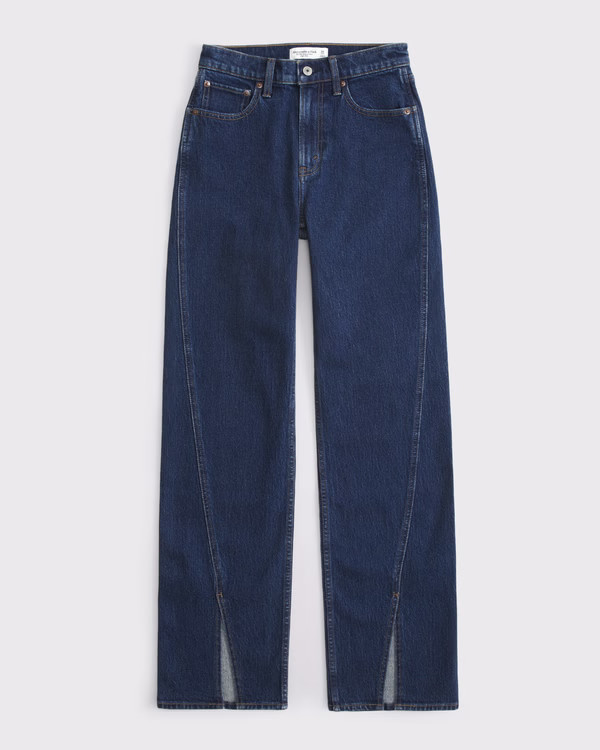 High Rise 90s Relaxed Jean | Abercrombie & Fitch (US)