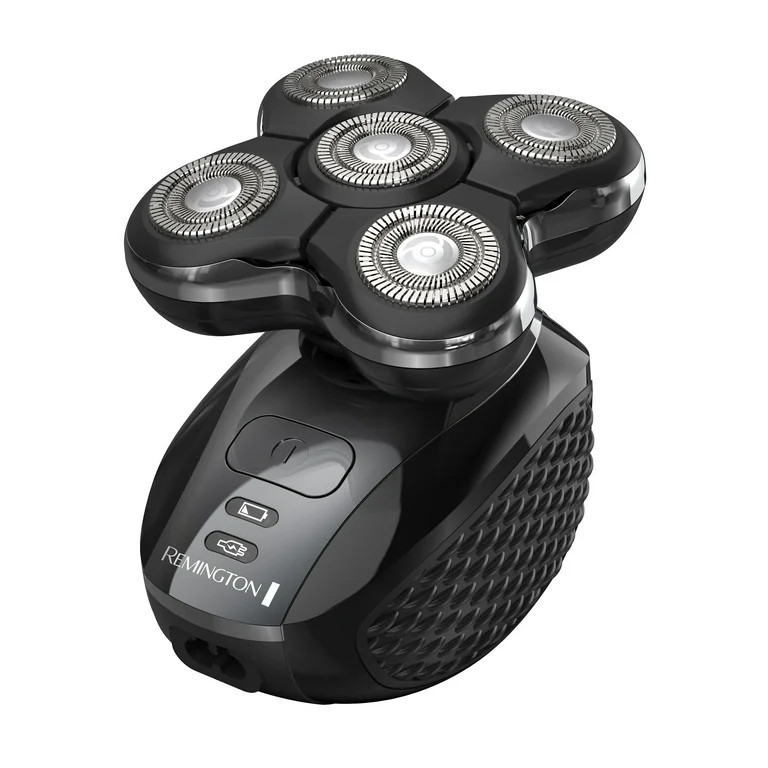 REMINGTON Balder Pro Cordless Rechargeable Waterproof Men's Head Electric Shaver, Black, XR7000 | Walmart (US)