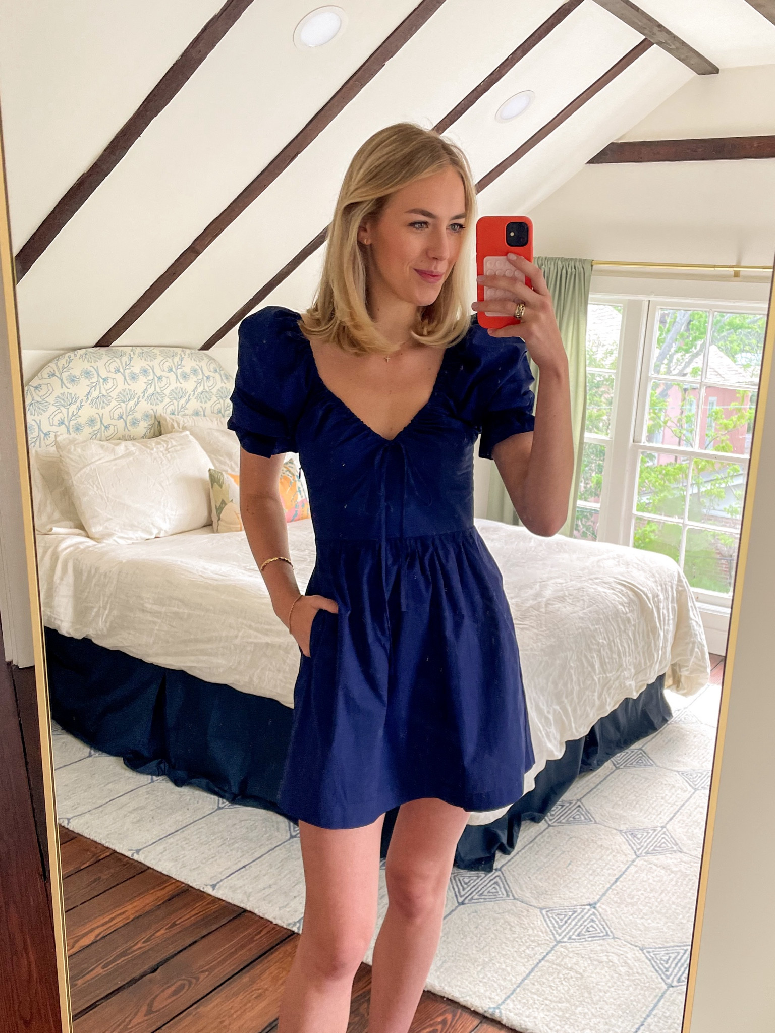 My fav new hill house dress! 💙
