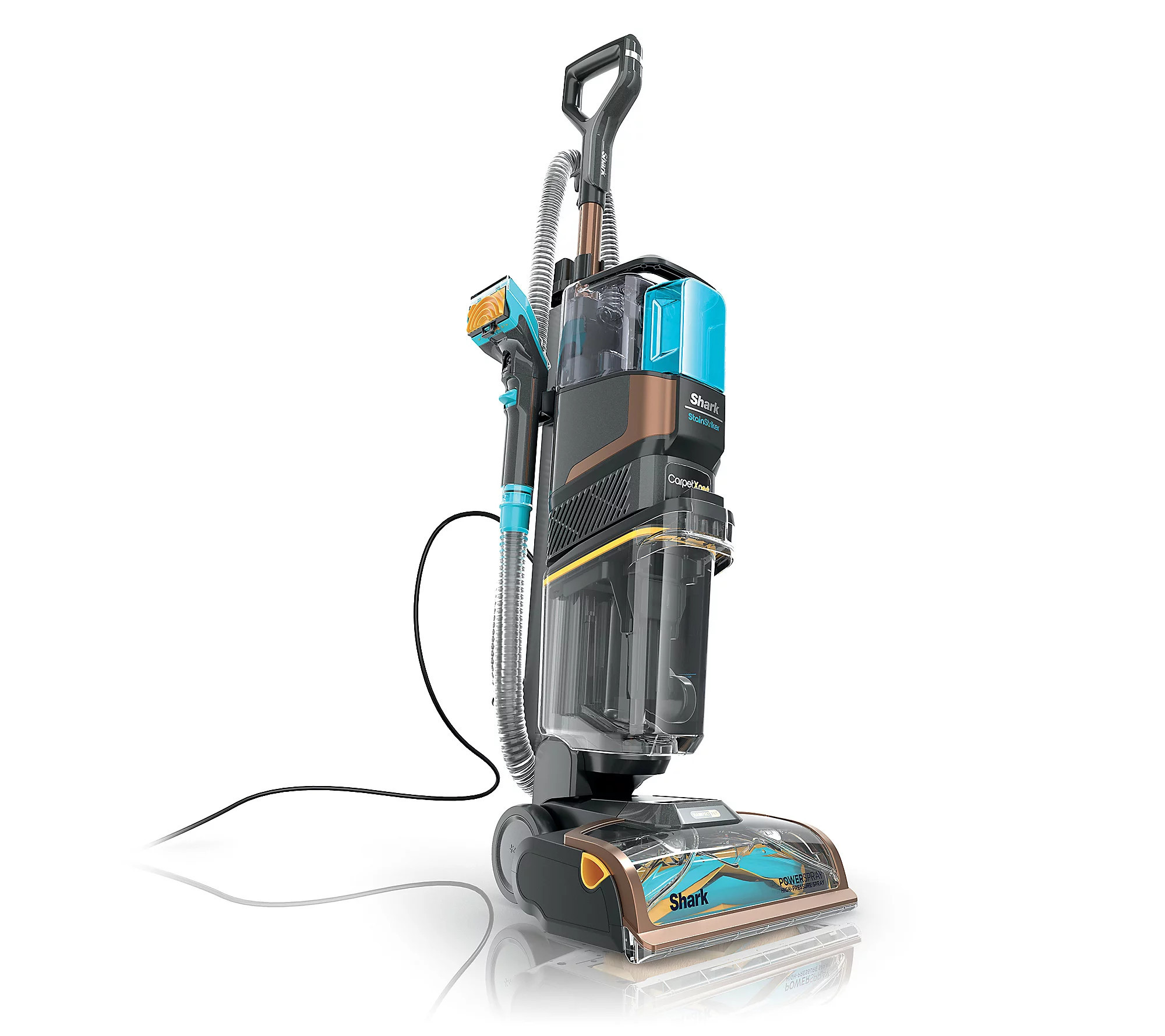 Shark Hair Pro Pet Carpet Cleaner with StainStr iker | QVC