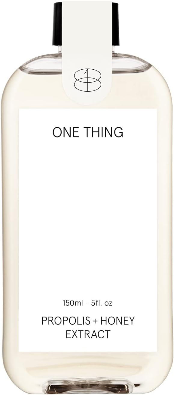 ONE THING Propolis + Honey Extract Toner 5 fl. oz. | Soothing & Hydrating Essence for Sensitive S... | Amazon (US)