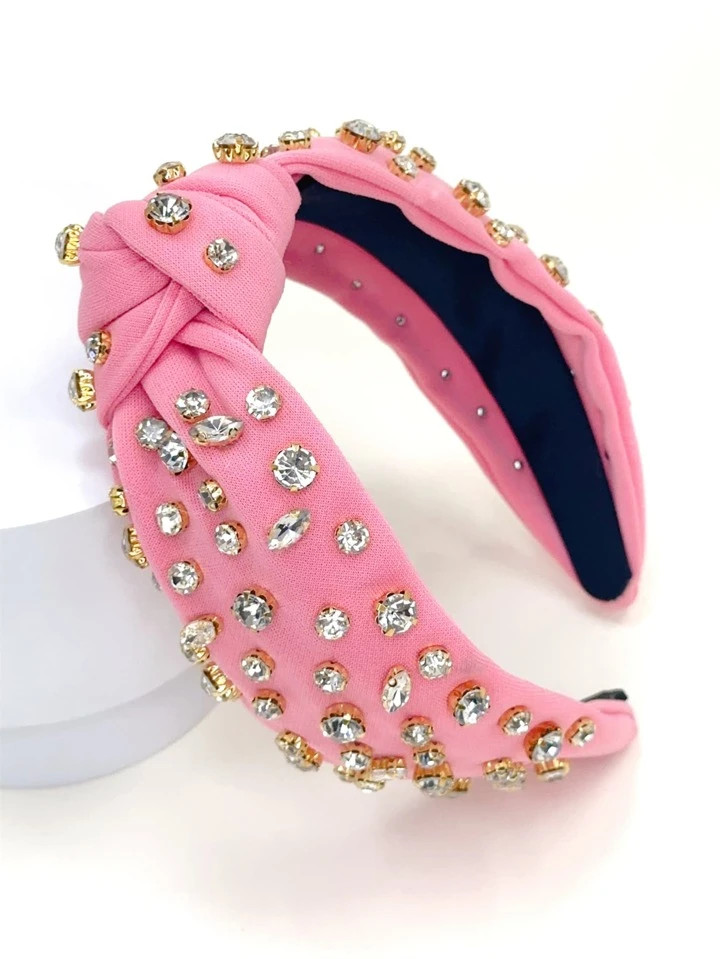 Knot & Rhinestone Decor Headband | SHEIN