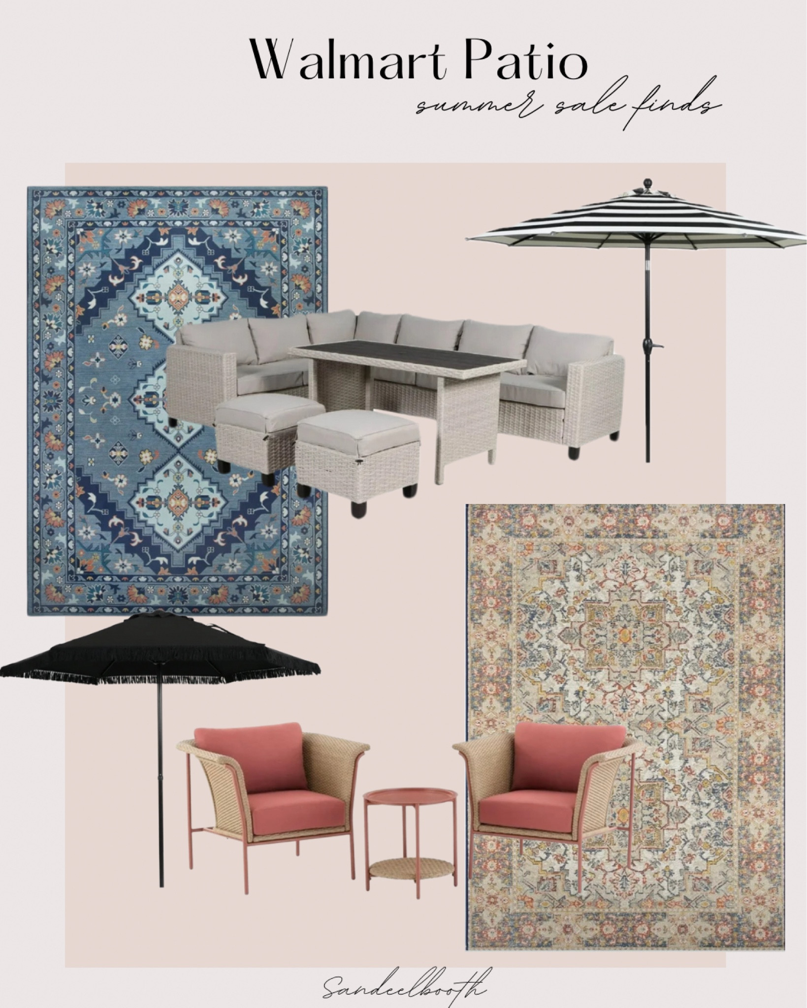 Outdoor living - summer patio furniture sale pieces with great reviews! 


Outdoor rug, outdoor living, small patio space, patio umbrella,

#LTKSaleAlert #LTKFamily #LTKHome