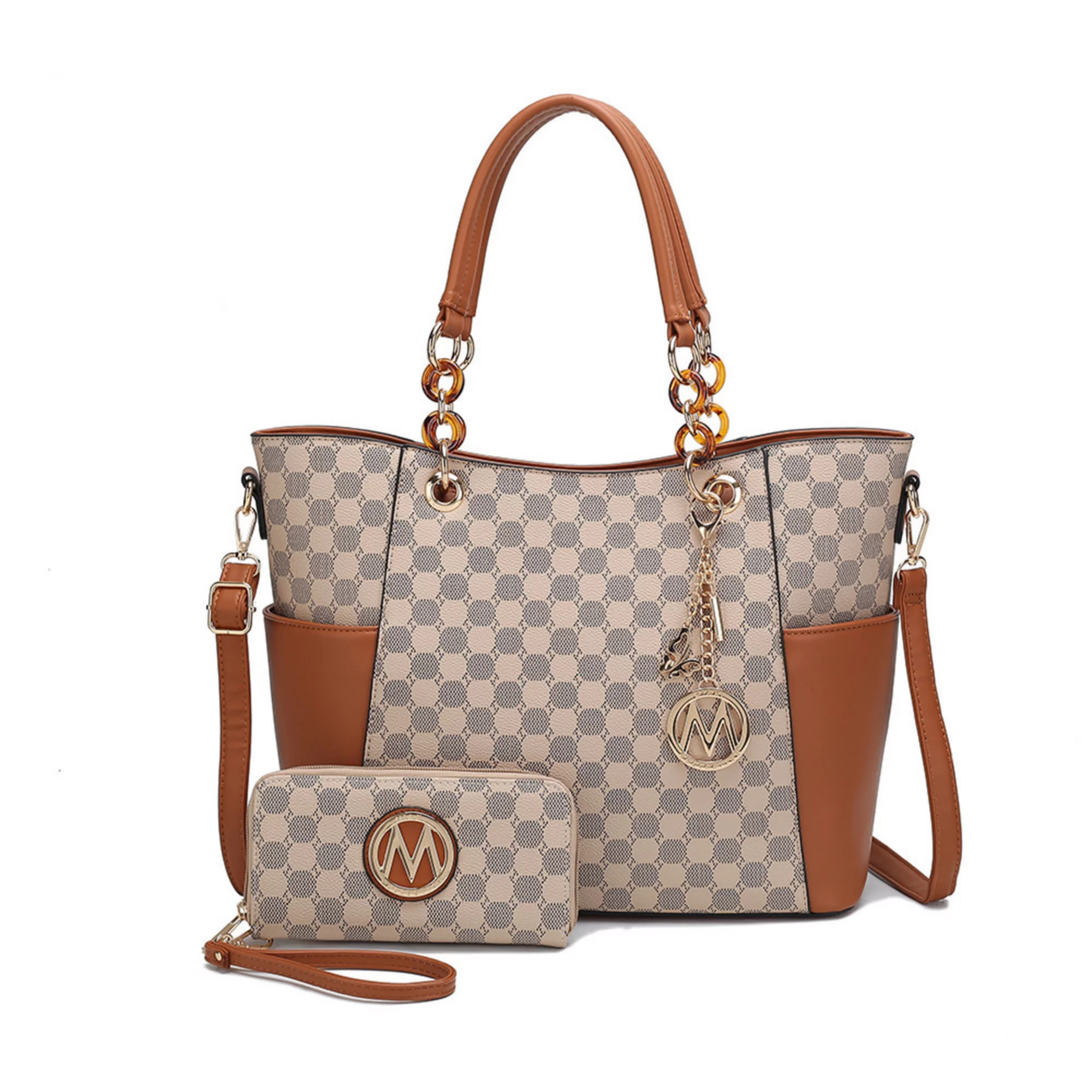 MKF Collection Merlina 2 Pcs Women Tote Handbag With Wallet By Mia K | Kohl's