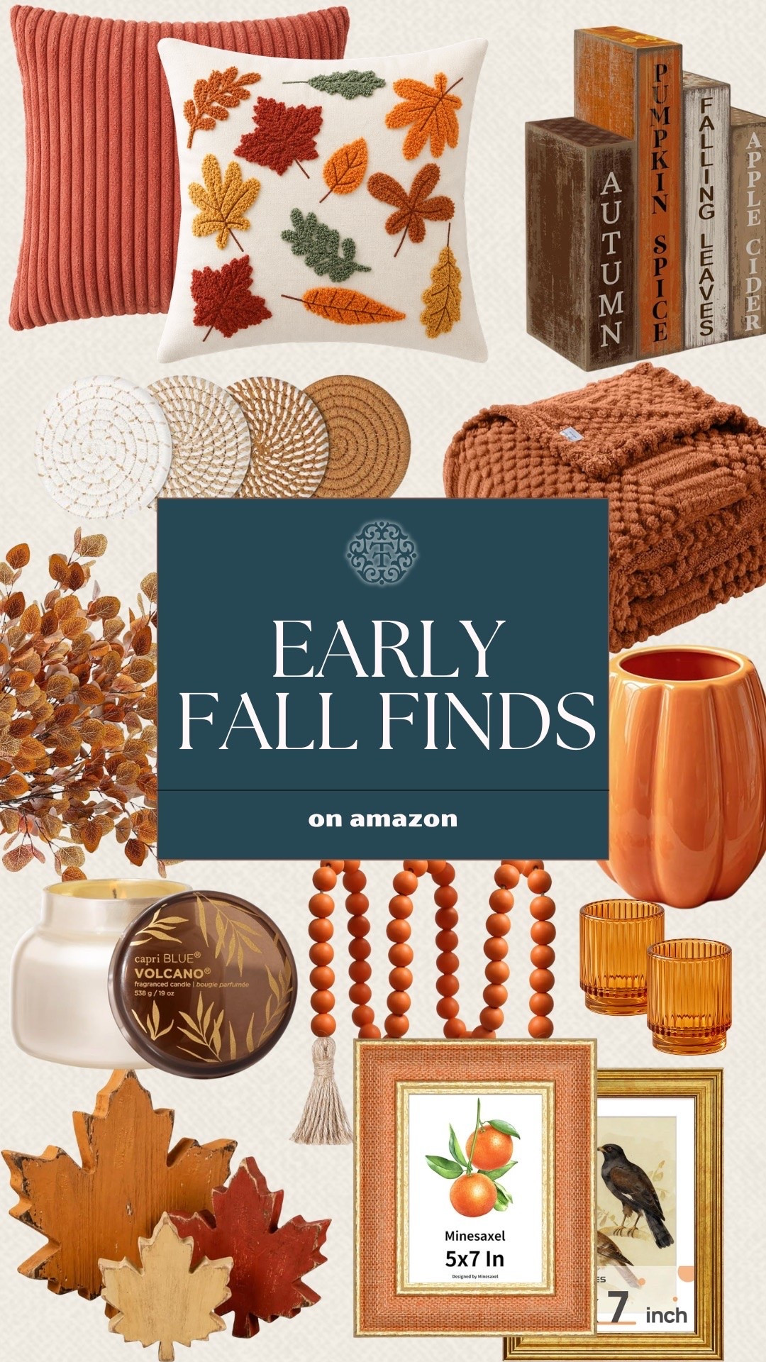Amazon has so many cute early fall finds right now. From cozy accents and seasonal decor to little details that make your home feel ready for the season, there are plenty of pieces to choose from. These are all easy ways to bring a little fall into your space without going overboard.

#LTKSeasonal #LTKHome #LTKOver40