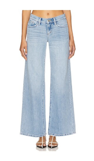 Lou Lou Low Rise Wide Leg in Elegant | Revolve Clothing (Global)