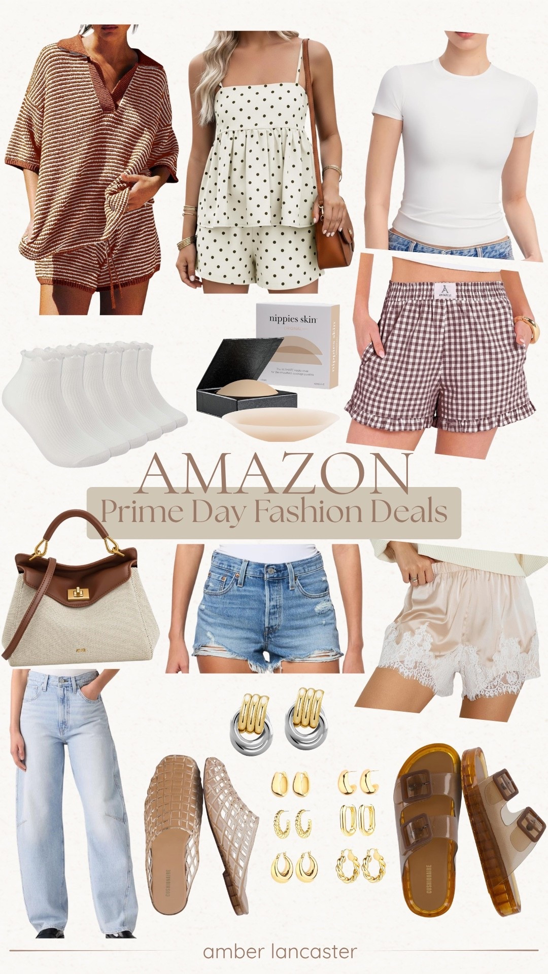 Amazon Prime Day Fashion Deals!! Ends tomorrow night! | 
amazon, amazon prime day deals, amazon prime day, prime day deals, prime day sale, amazon sale, amazon prime day sale, prime day 2026, amazon fashion, amazon women’s fashion, amazon women’s shoes, amazon women’s tops, amazon women’s sets, ruffle socks, lace shorts, amazon purse, nippies, nipple covers, barrel jeans, levi shorts, amazon earrings, jelly shoes, jelly sandals.

#LTKSaleAlert #LTKootd #LTKSeasonal