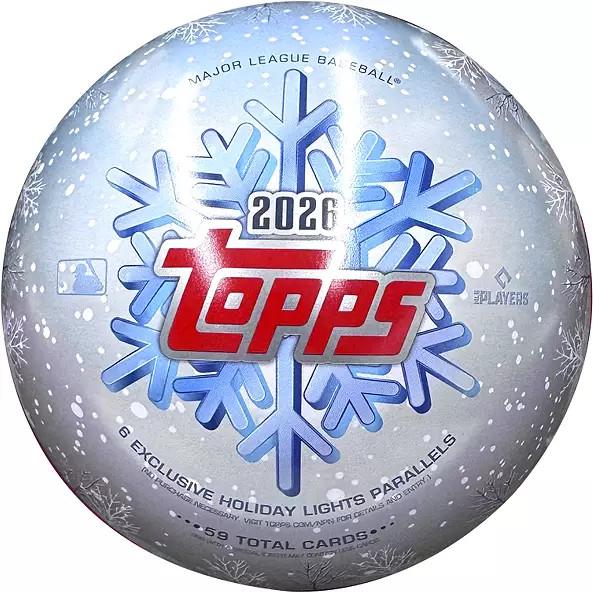 2026 Topps MLB Holiday Tin | DICK'S Sporting Goods