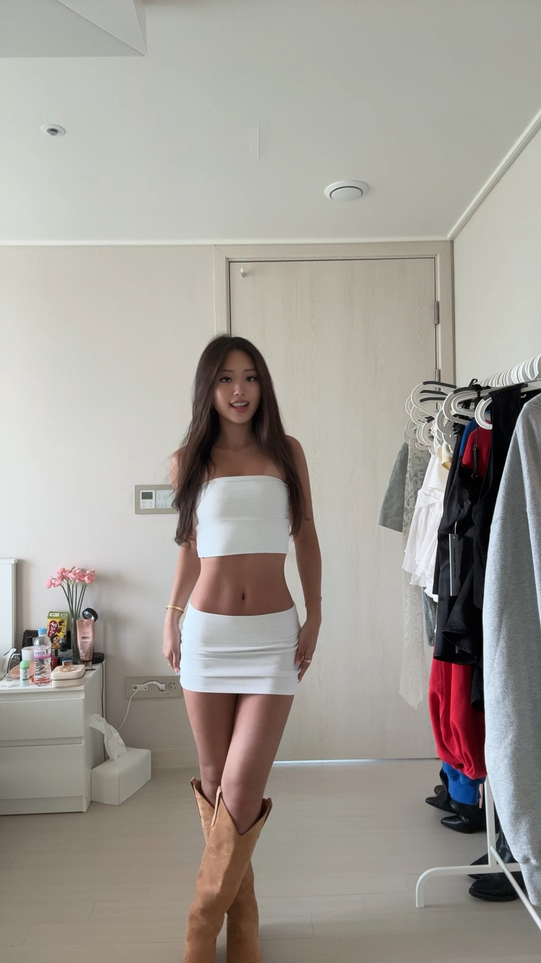 Top & skirt from Aritzia