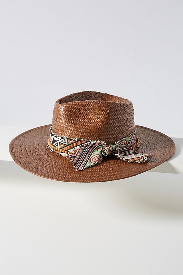 Scarf-Trimmed Rancher | Anthropologie (US)