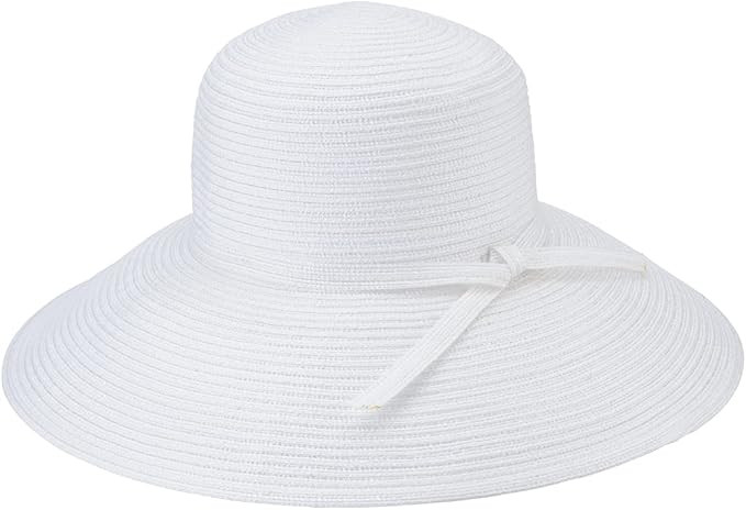 San Diego Hat Company Women’s Braided Sun Hat With Self-Tie Band, 5-Inch Brim | Amazon (US)