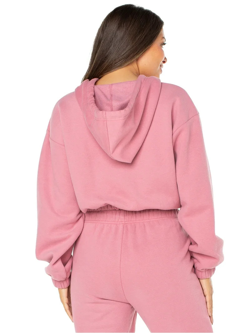 Celebrity Pink Women's and Women's Plus Fleece Hoodie Sweatshirt, Sizes XS-4X | Walmart (US)