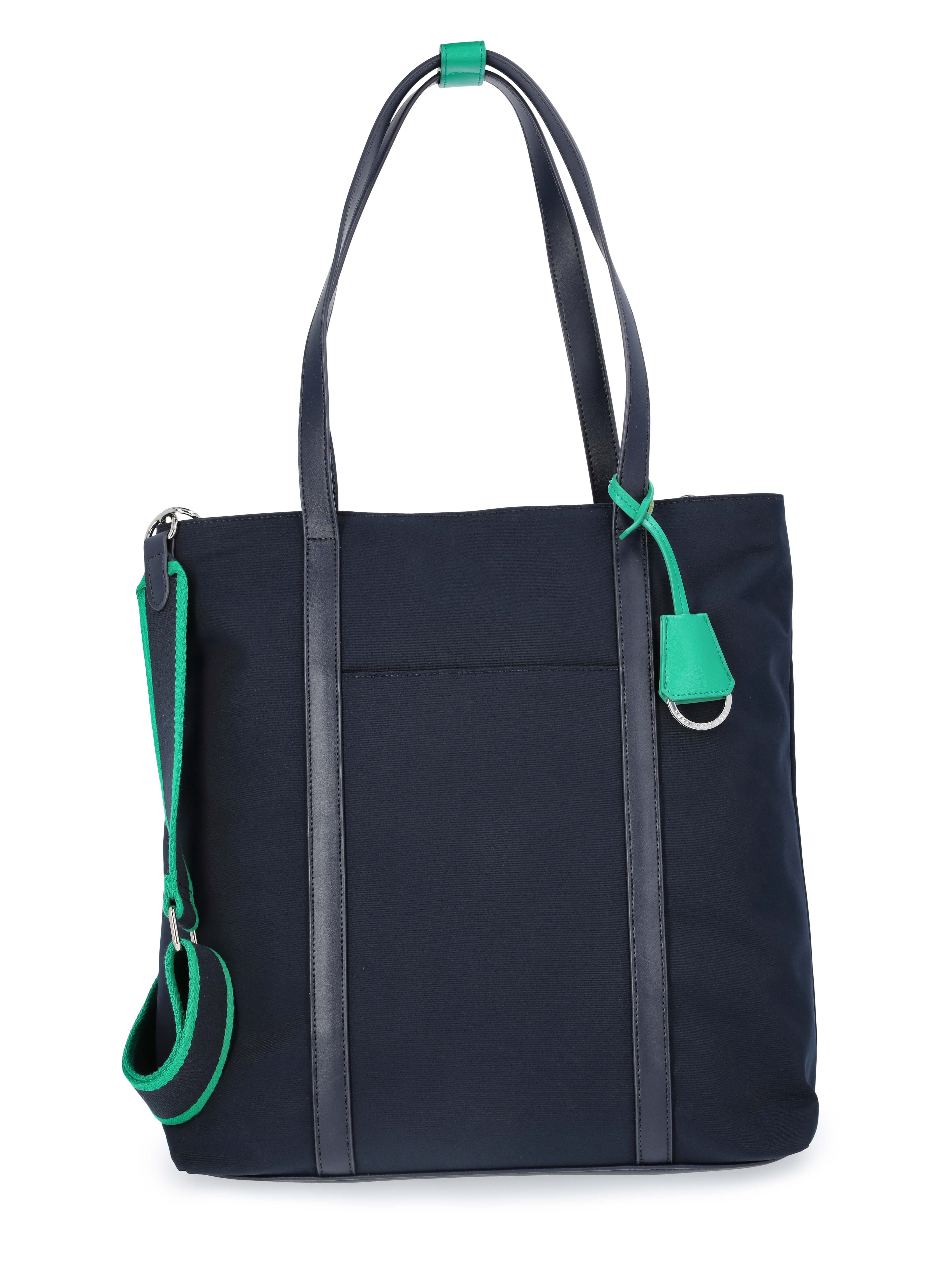 Free Assembly Women's Tote Bag, Navy | Walmart (US)