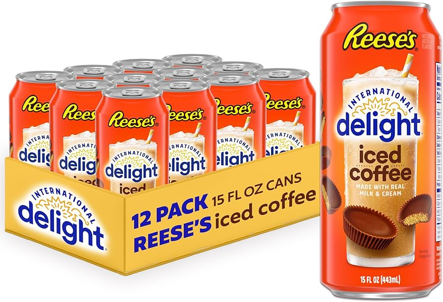 International Delight Iced Coffee, REESE'S, Grab and Go Coffee Drinks Made with Real Milk and Cre... | Amazon (US)