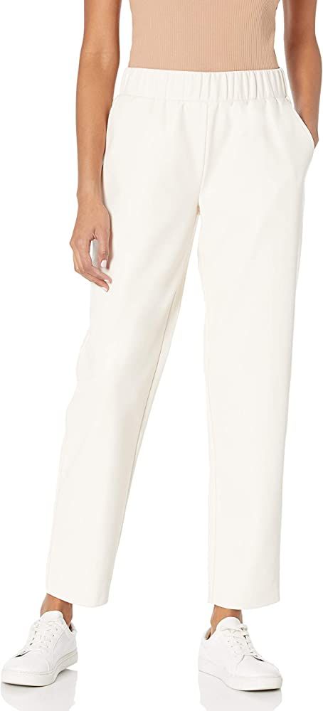 The Drop Women's @lisadnyc Faux Leather Pull-On Jogger | Amazon (US)