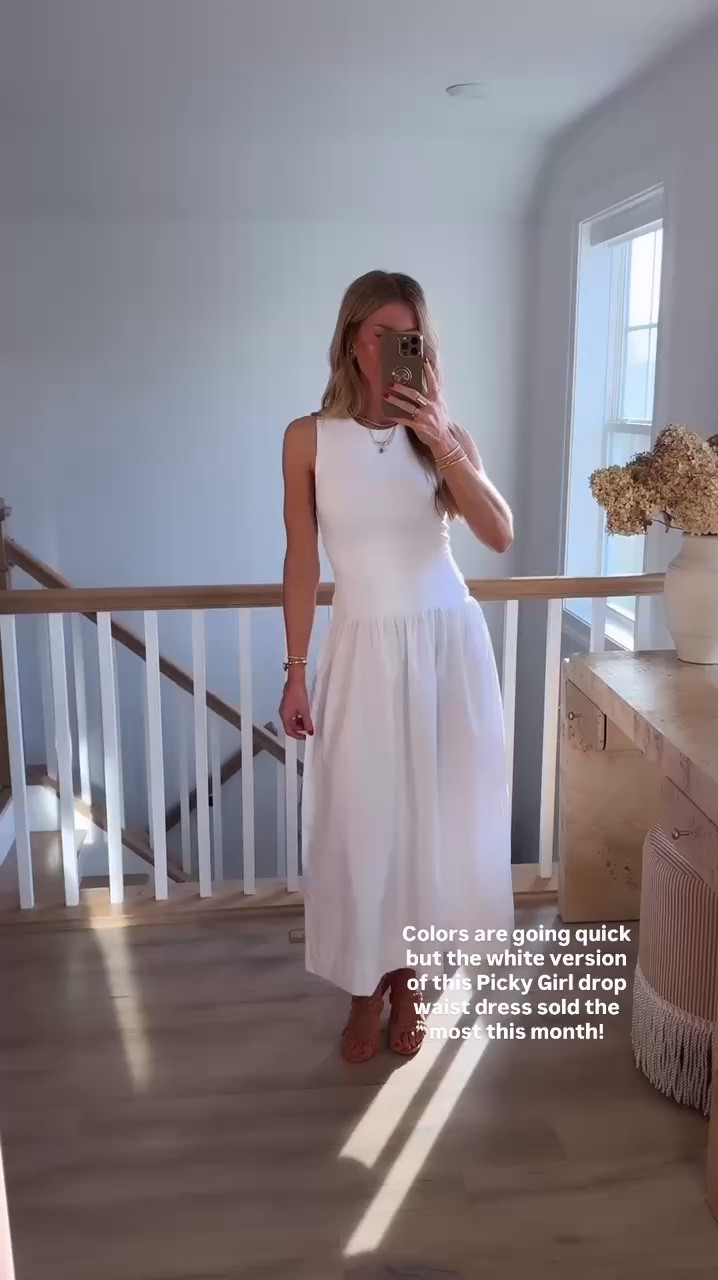 My favorite dropped waist dress! 
Runs TTS, wearing size small 

#LTKgrwm #LTKdayinmylife #LTKootd