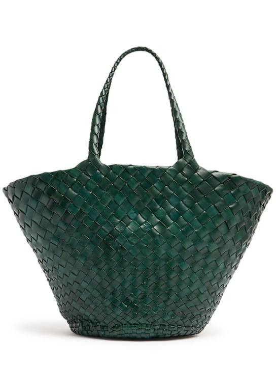 Egola hand-braided leather tote bag | Luisaviaroma