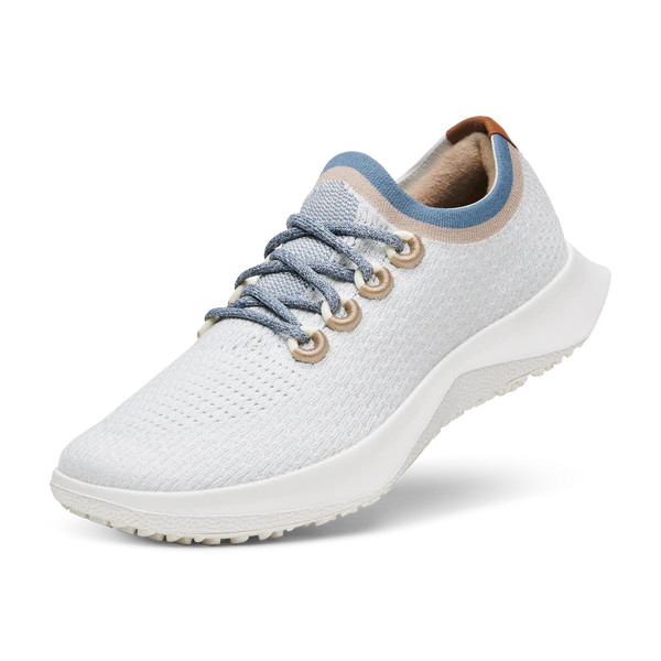 Women's Tree Dasher 2 - Blizzard/Rustic Cobalt (Blizzard Sole) | Allbirds