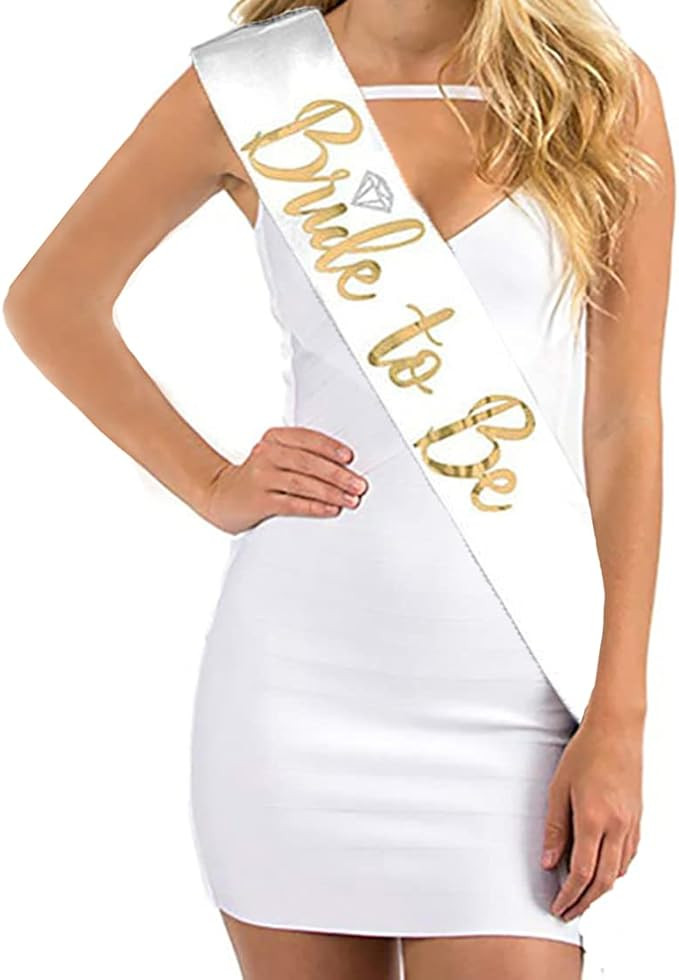 Bride to Be Sash, Bachelorette Party Sash Bachelorette Party Decorations Party Favors Accessories... | Amazon (US)