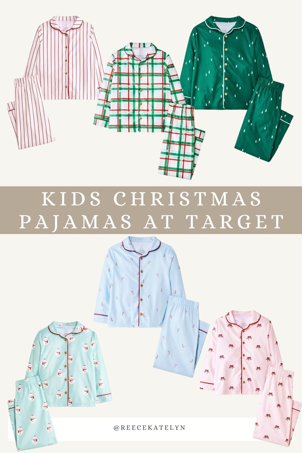 Kids target Christmas pajamas / family Christmas pajamas 
