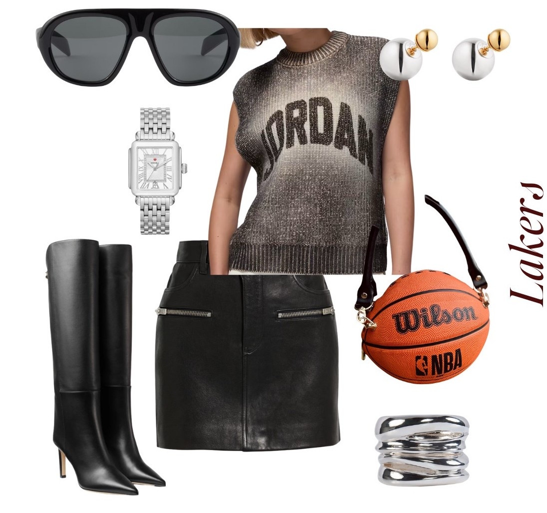 Game Day but make it chic! Go all out for basketball - what do you think about this Lakers outfit?! 

 

#LTKSeasonal #LTKFindsUnder50 #LTKFindsUnder100