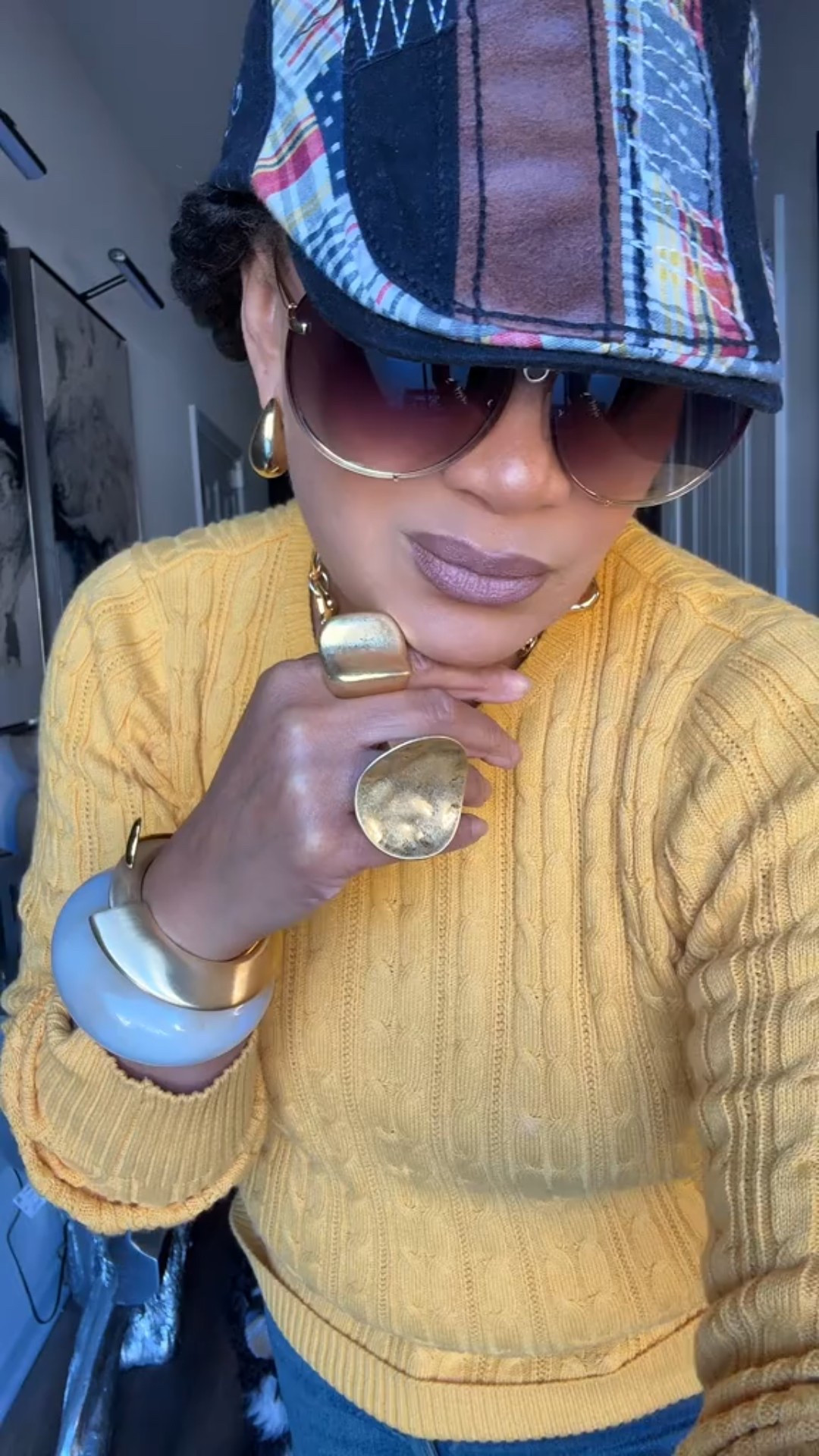 Oh how I love JCPenney’s!  The versatility and impeccable endless variety of clothing options and styles are amazing!  This beautiful yellow sweater is so soft and cozy paired with some jeans, sunglasses, hat and accessories is a style of it’s on.  Run 🏃 to #jcpenney and shop to you drop!  #jcpenney #sweaters #jeans #sunglasses #hat #jewelry #fashioninspo #styleinspo #fallfashion #chic #trendy #stylist #winter #ootd

#LTKGiftGuide #LTKHoliday #LTKMidsize